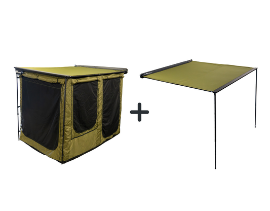 Bushman 78" Vehicle Awning + Room (78 x 98)