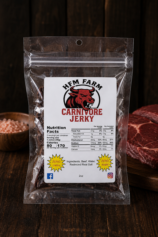 HFM Farm Carnivore Beef Jerky