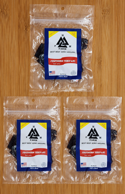 HFM Farm Southern Teriyaki Beef Jerky