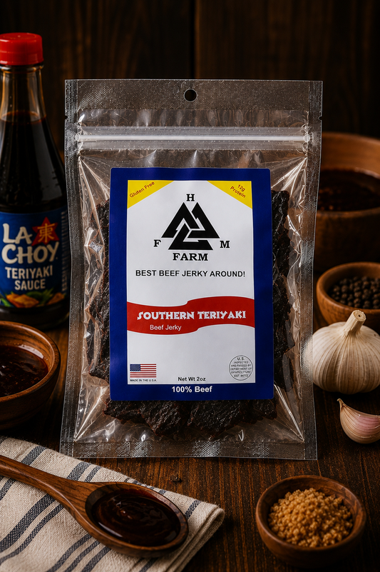 HFM Farm Southern Teriyaki Beef Jerky
