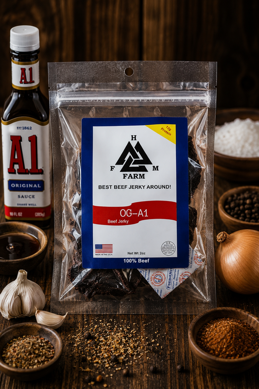 HFM Farm OG-A1 Beef Jerky