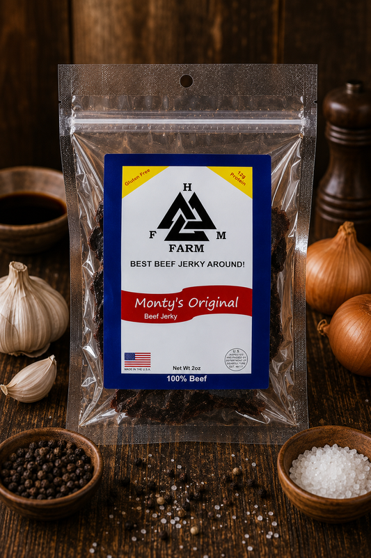 HFM Farm Monty's Original Beef Jerky