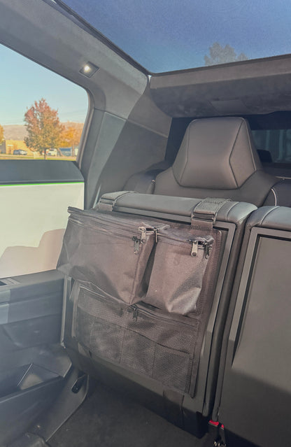 Tesla Cybertruck Rear-Seat Storage Organizer — Overland Gear Guy