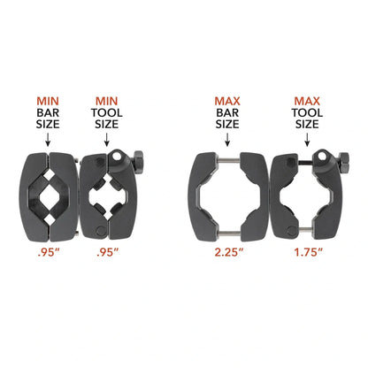 DMOS Full Mounty Shovel/Axe Roll Bar Mount