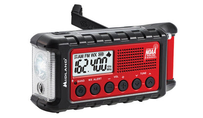 Midland ER310 Emergency Crank Weather Radio with 2600 mAh Power Bank