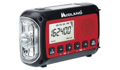 Midland ER40 Emergency Crank Weather Alert Radio