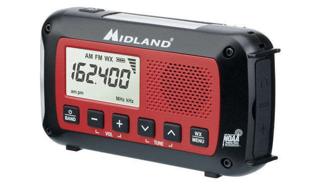 Midland ER40 Emergency Crank Weather Alert Radio