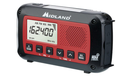 Midland ER40 Emergency Crank Weather Alert Radio