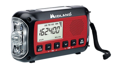 Midland ER40 Emergency Crank Weather Alert Radio