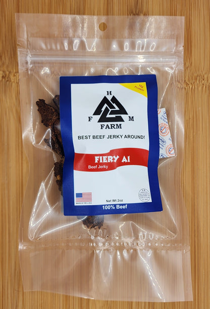 HFM Farm Fiery A1 Beef Jerky