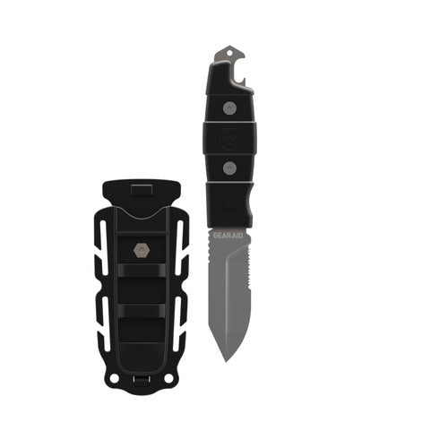 Gear Aid Buri Drop-Point Knife (Black)