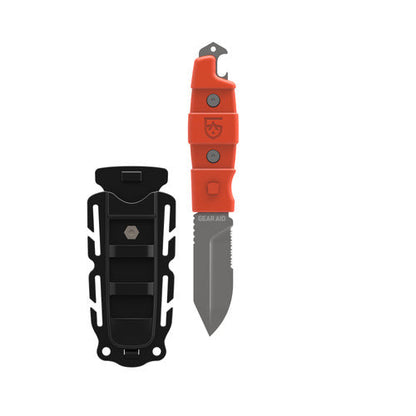 Gear Aid Buri Drop Point Fixed-Blade Knife (Orange)