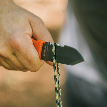 Gear Aid Buri Drop Point Fixed-Blade Knife (Orange)