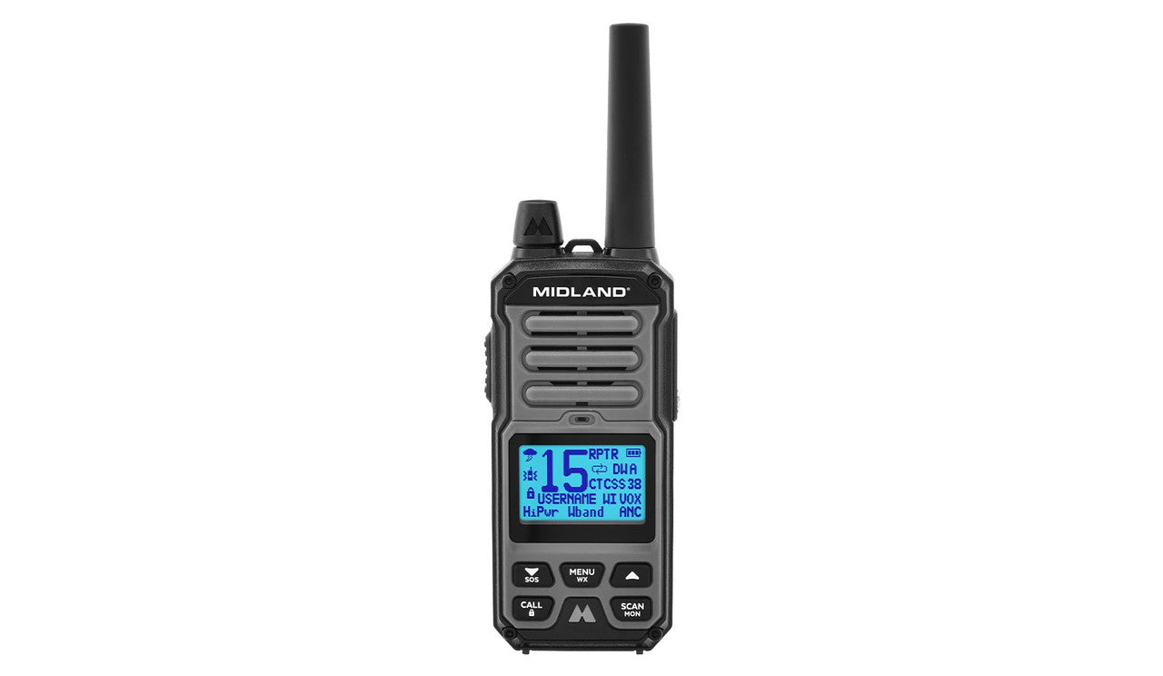 Midland GXT67 Pro 5-Watt GMRS Two-Way Radio