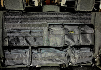 Rear Bench Seat Organizer — Universal Headrest Mount