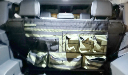 Rear Bench Seat Organizer — Universal Headrest Mount