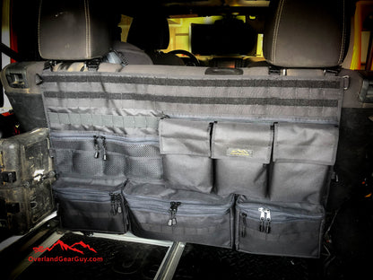 Rear Bench Seat Organizer — Universal Headrest Mount