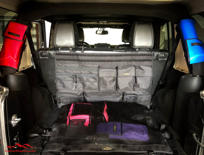 Rear Bench Seat Organizer — Universal Headrest Mount