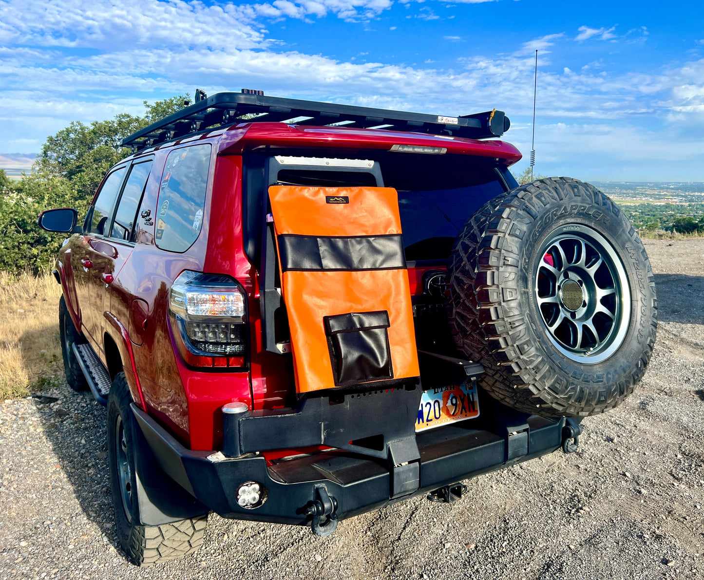 Ladder Trash Bag for Van & Vehicle Rear Ladders - 24 Inch
