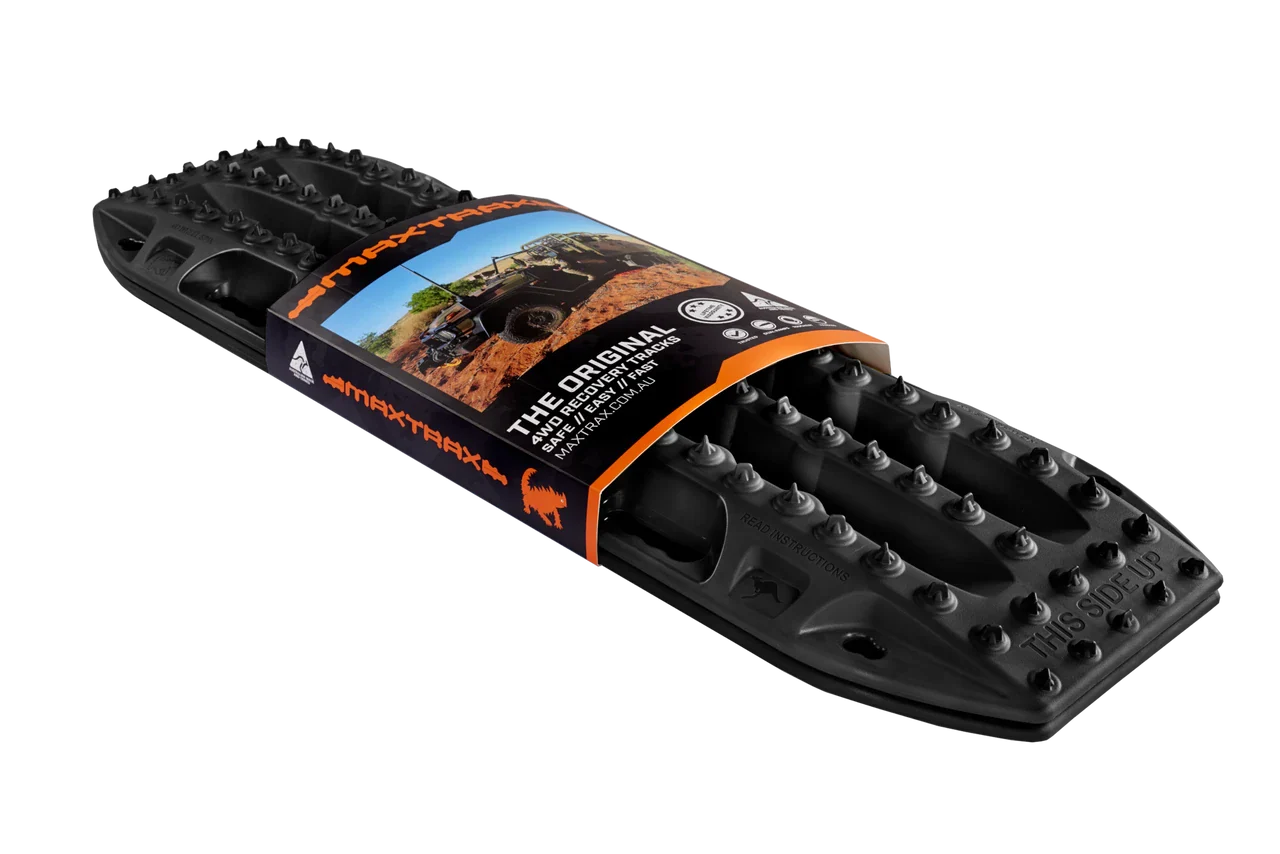 MAXTRAX MkII Traction Boards (Black, Pair)
