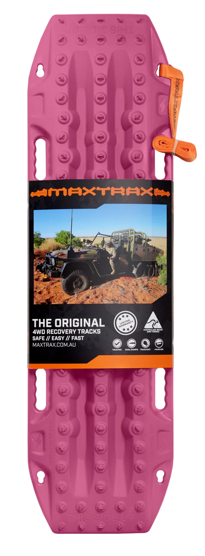 MaxTrax MkII Traction Boards - Pink (Pair)