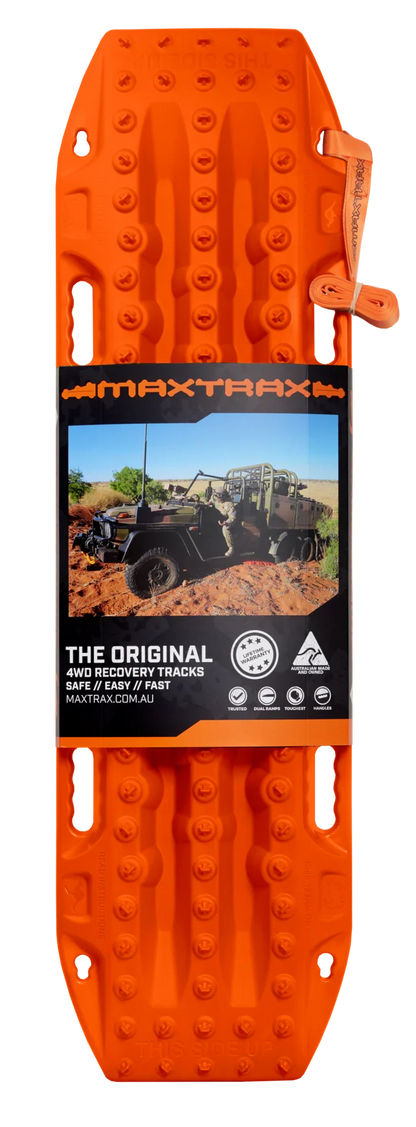 MaxTrax MkII Recovery Boards - Signature Orange (Pair)
