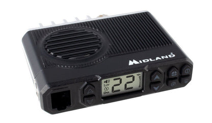 Midland MXT105 MicroMobile 5-Watt GMRS Radio with NOAA Weather and Magnetic-Mount Antenna