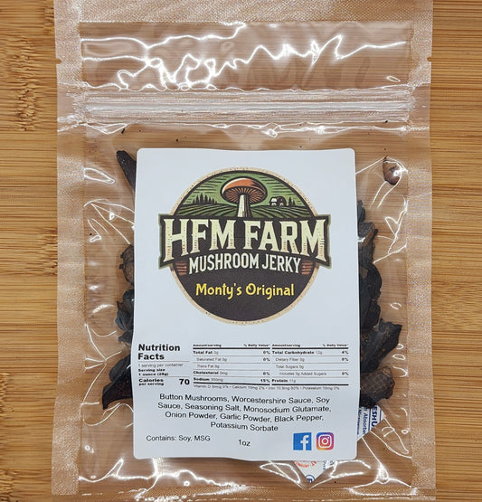 HFM Farm Monty's Original Mushroom Jerky