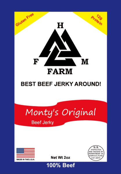 HFM Farm Monty's Original Beef Jerky