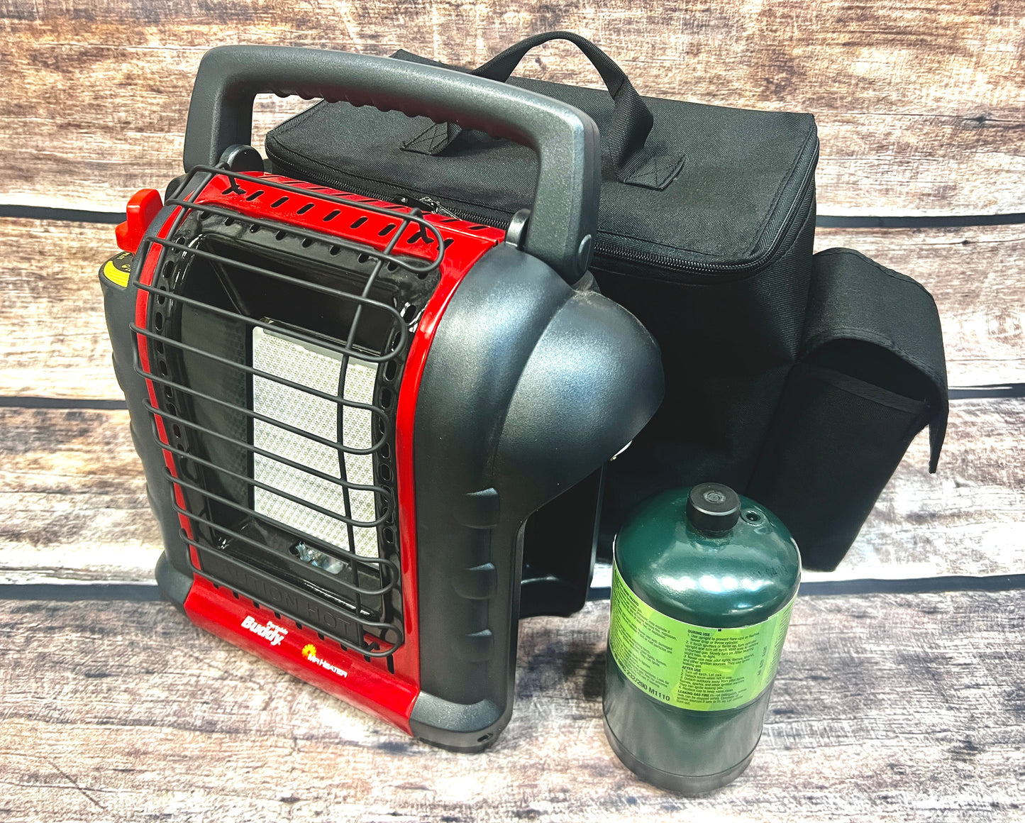 Mr Buddy Heater Bag II with Bottle Pouches