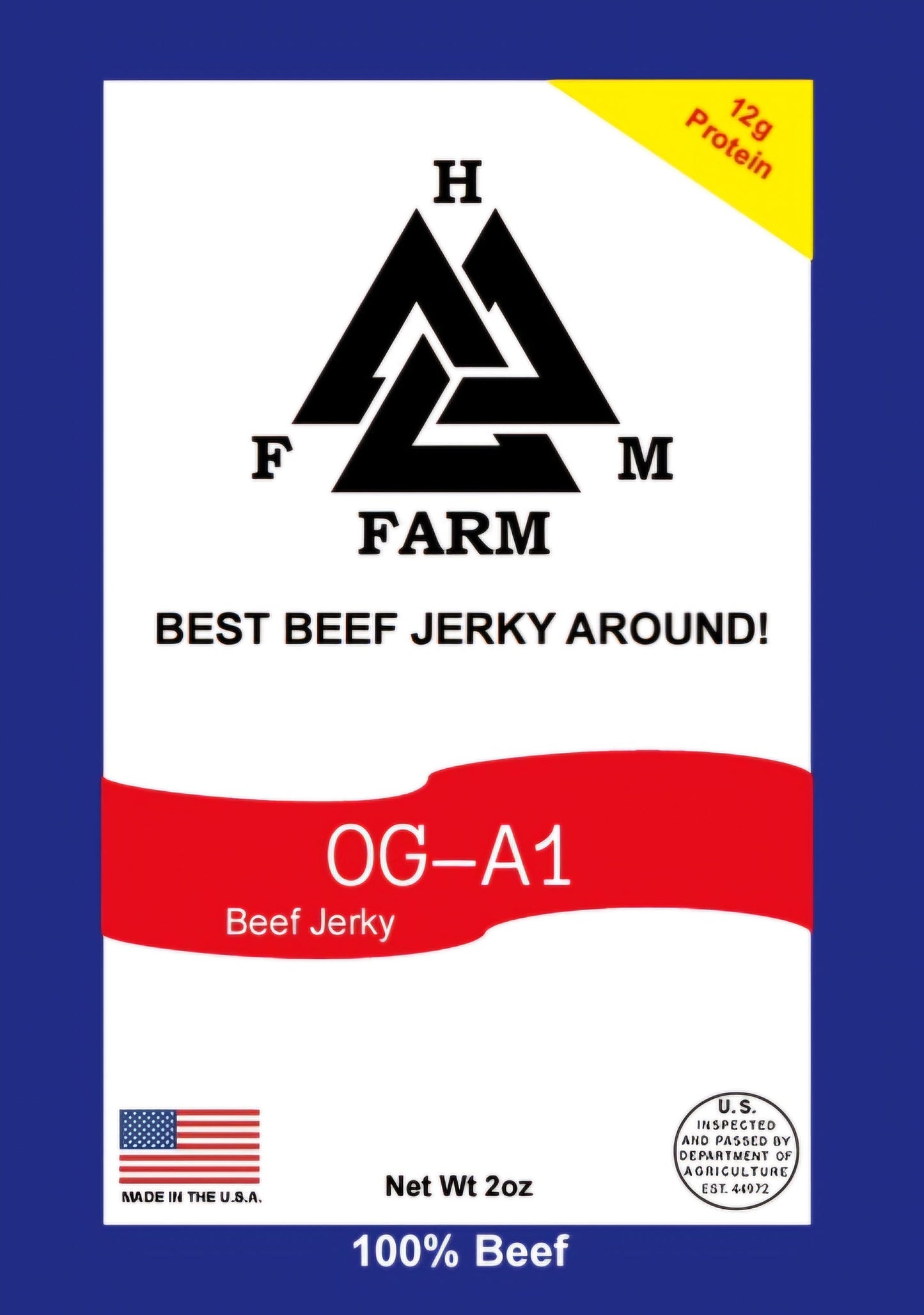 HFM Farm OG-A1 Beef Jerky