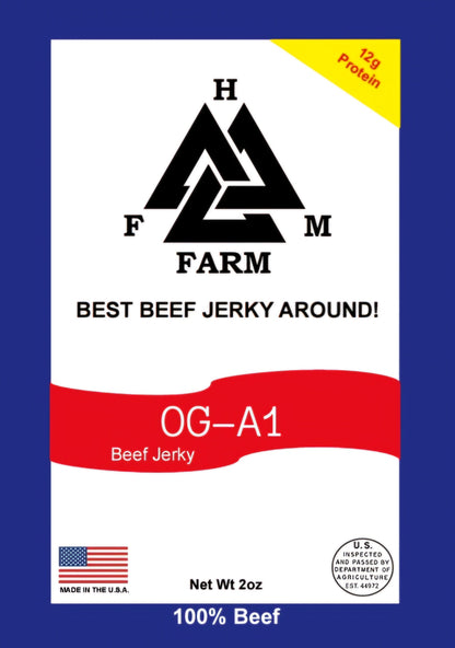 HFM Farm OG-A1 Beef Jerky