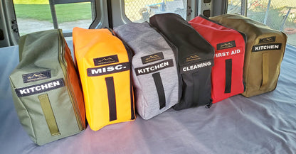 Overhead Cabinet Storage Divider Bags for Van Cabinets