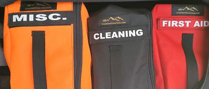 Overhead Cabinet Storage Divider Bags for Van Cabinets