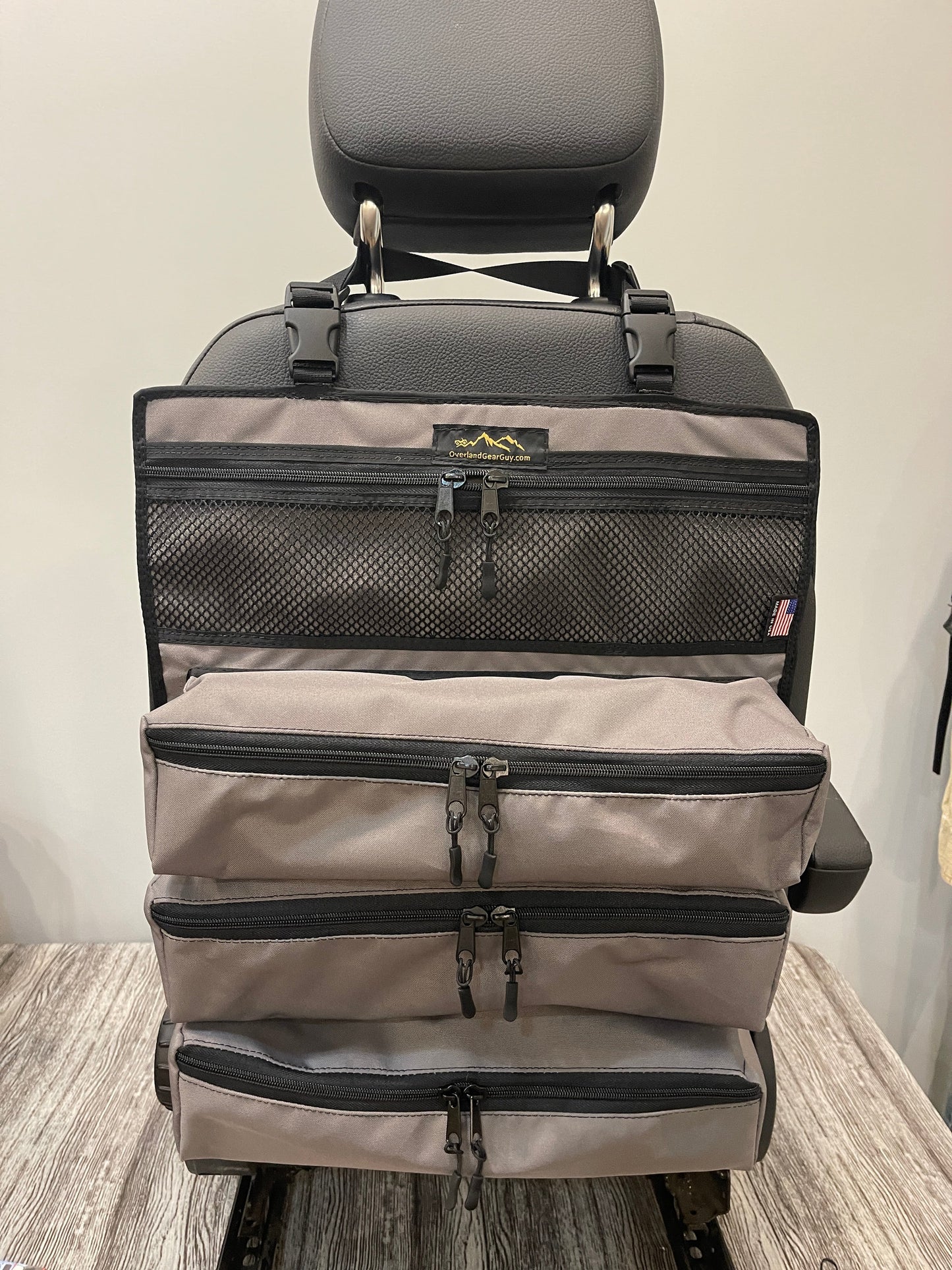 Poplar Seat Organizer by Overland Gear Guy