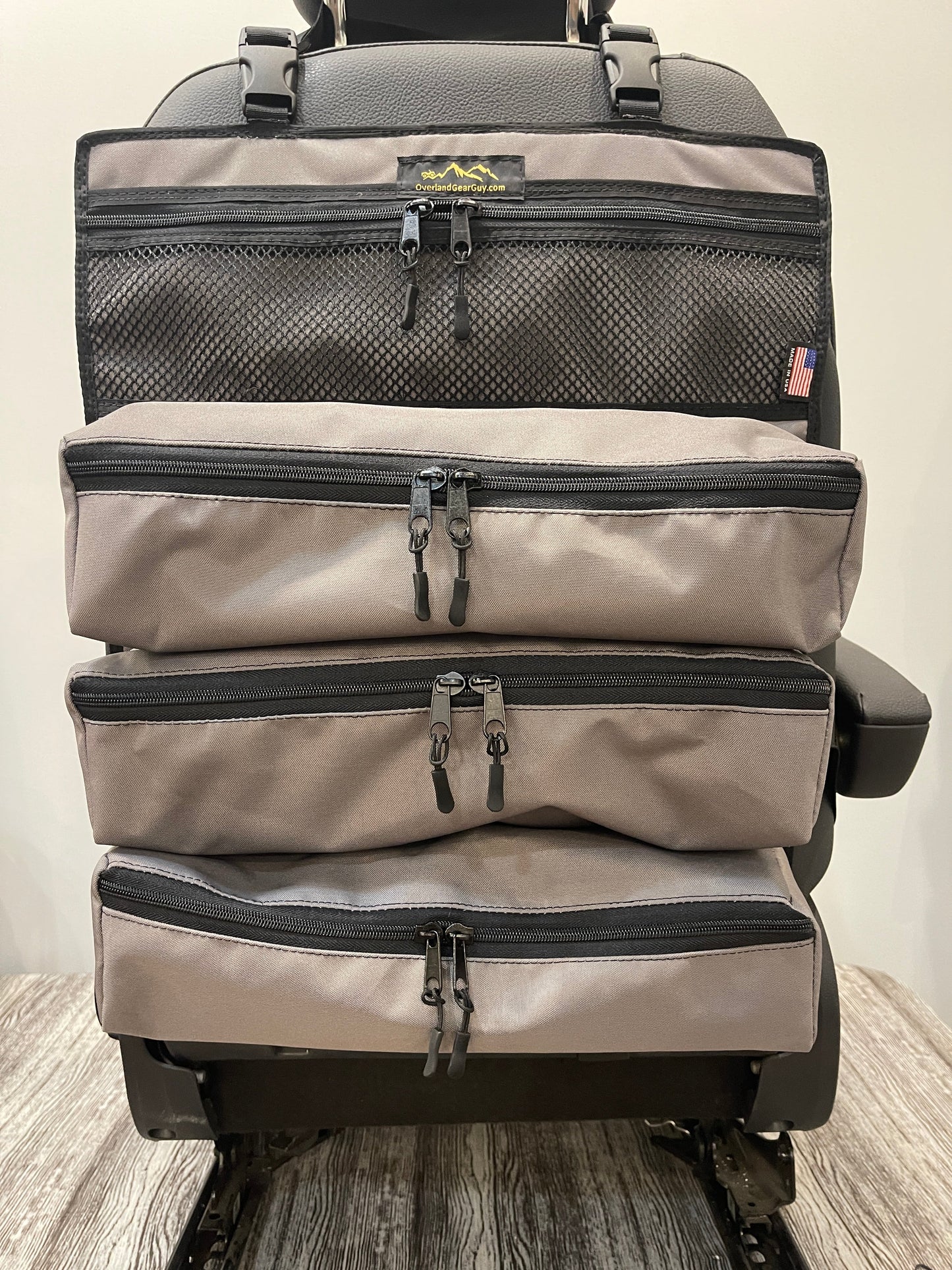 Poplar Seat Organizer by Overland Gear Guy