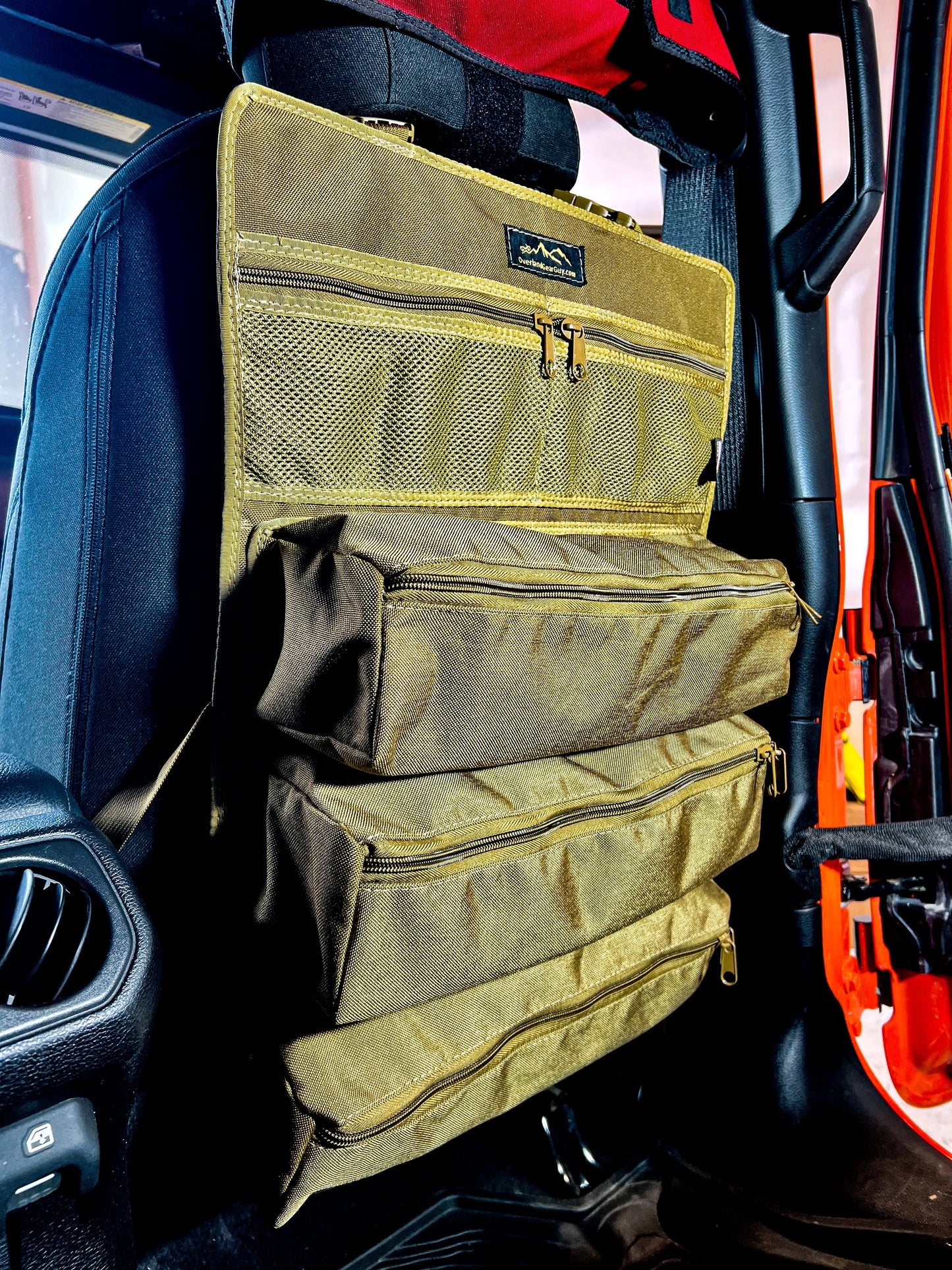 Poplar Seat Organizer by Overland Gear Guy