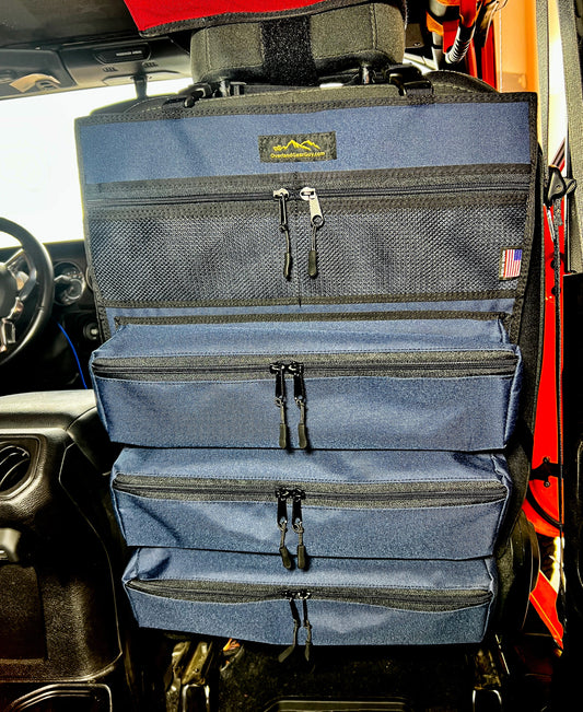 Poplar Seat Organizer by Overland Gear Guy