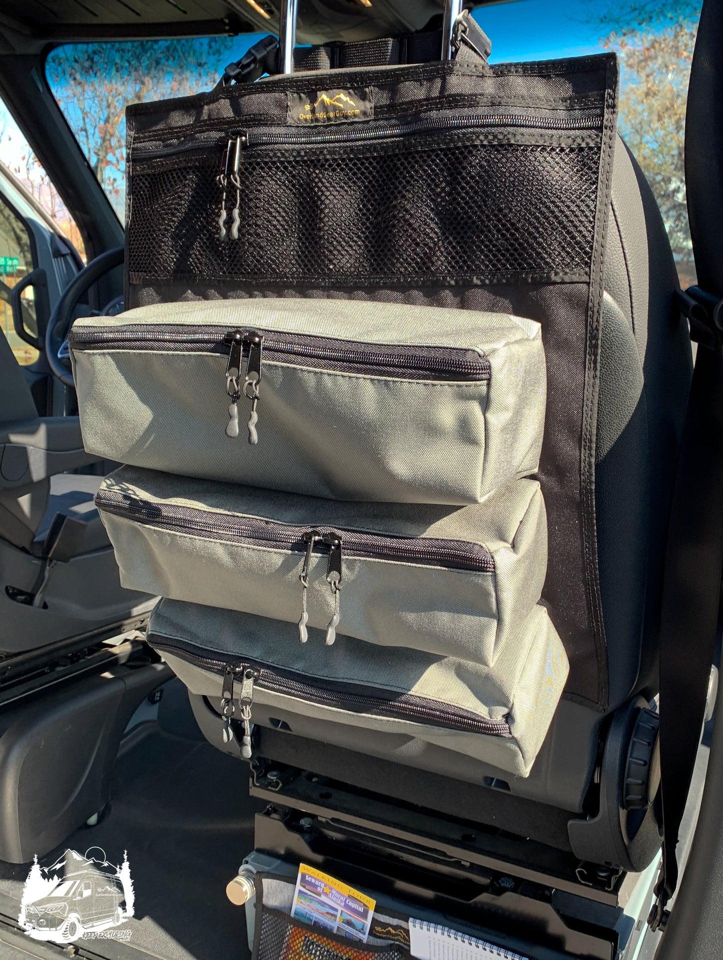 Poplar Seat Organizer by Overland Gear Guy