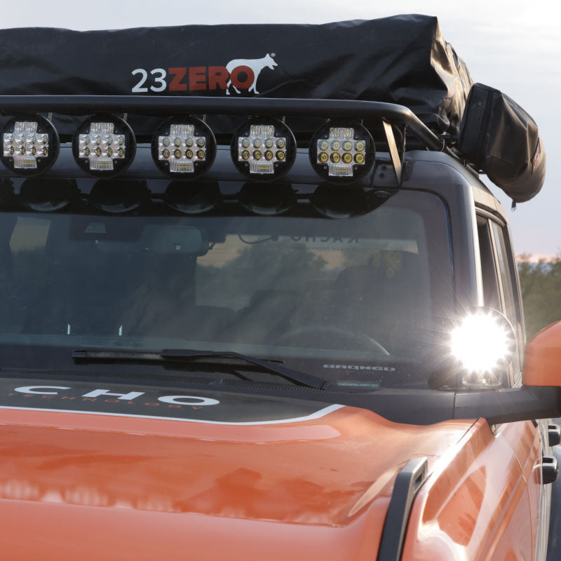 Nacho TM5 Racer 5.75-Inch LED Spot Light (Pair)