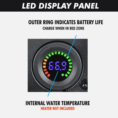 RinseKit Rack Shower – Electric Portable Shower