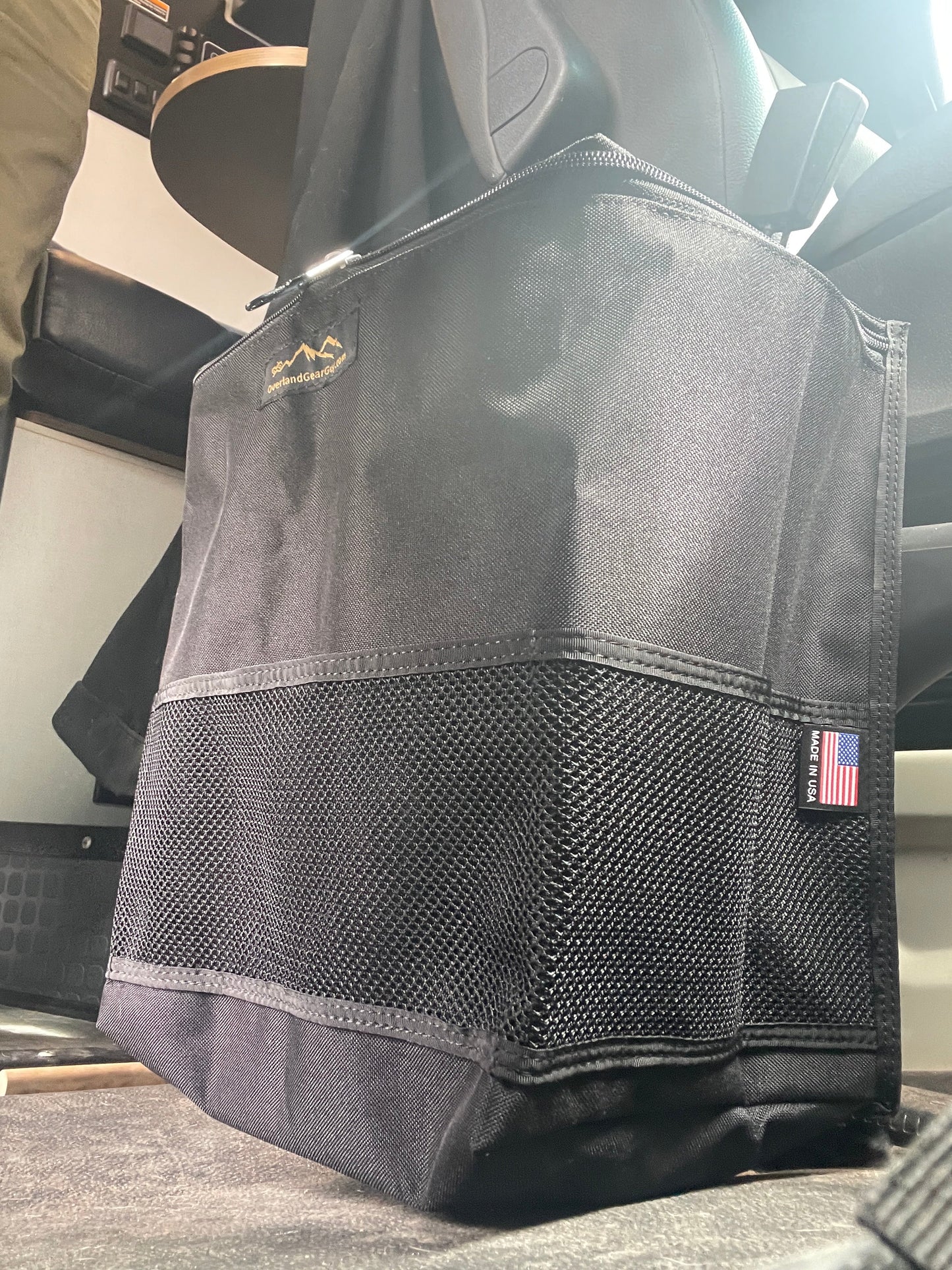 Overland Gear Guy Revel Van Trash Bag (Between the Seats) - Medium