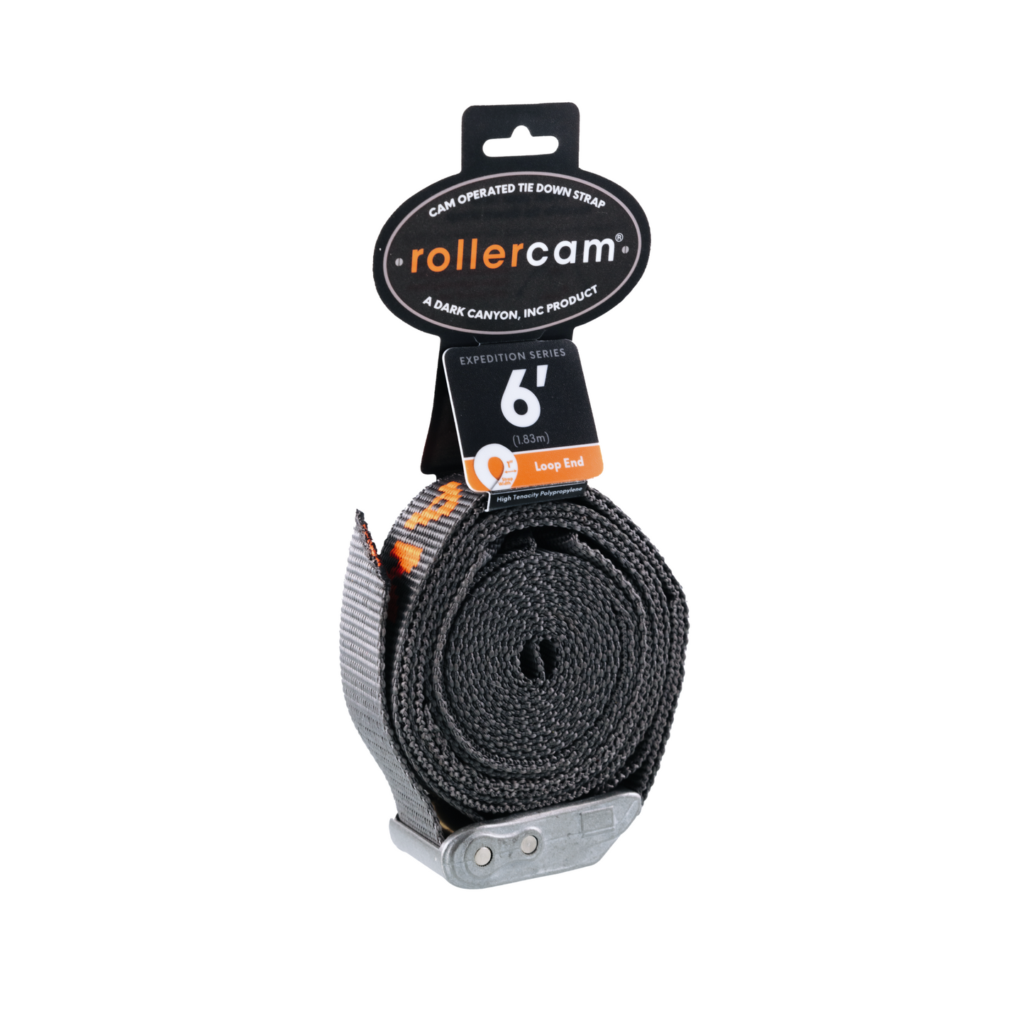 Rollercam 1-Inch Cam Strap, Loop End