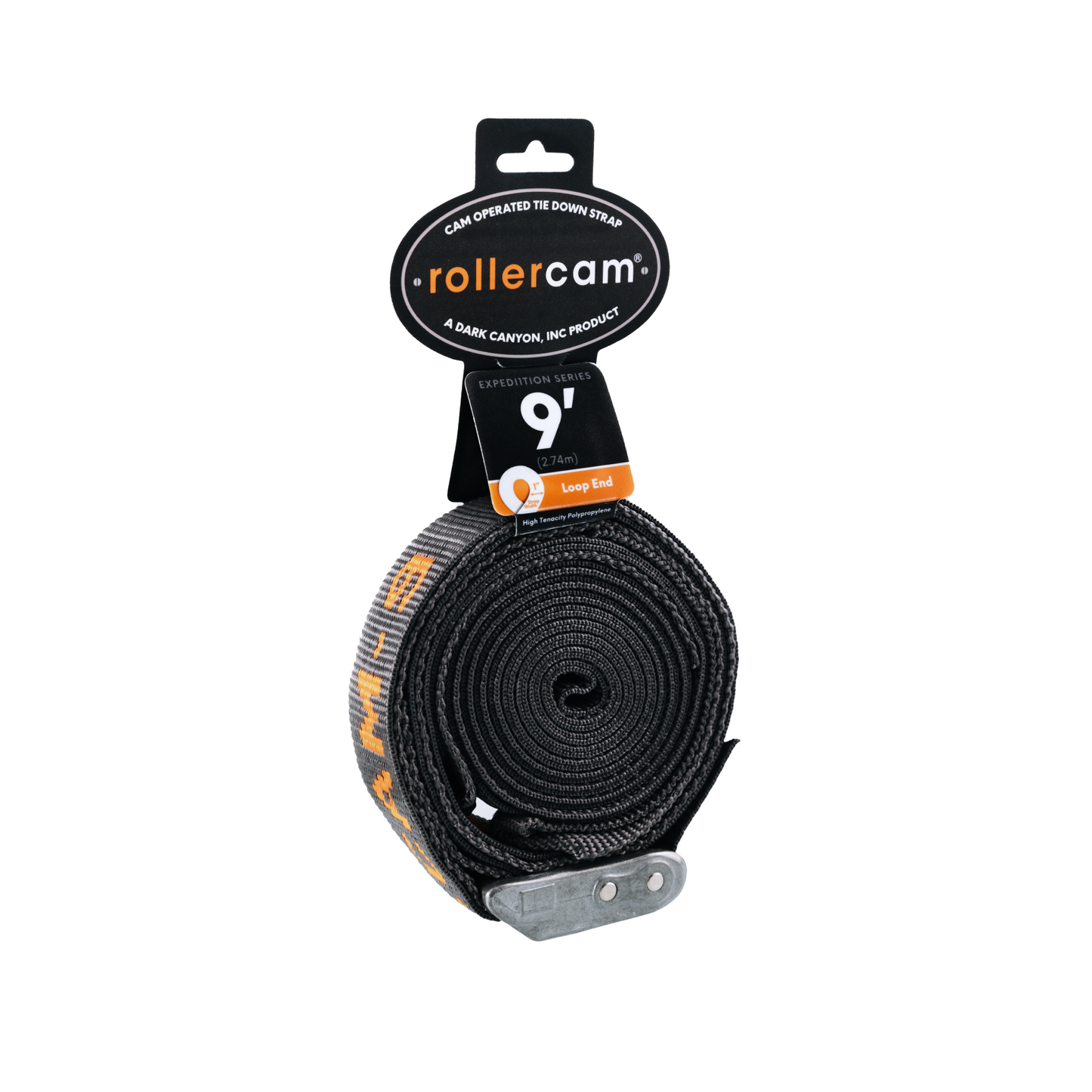 Rollercam 1-Inch Cam Strap, Loop End