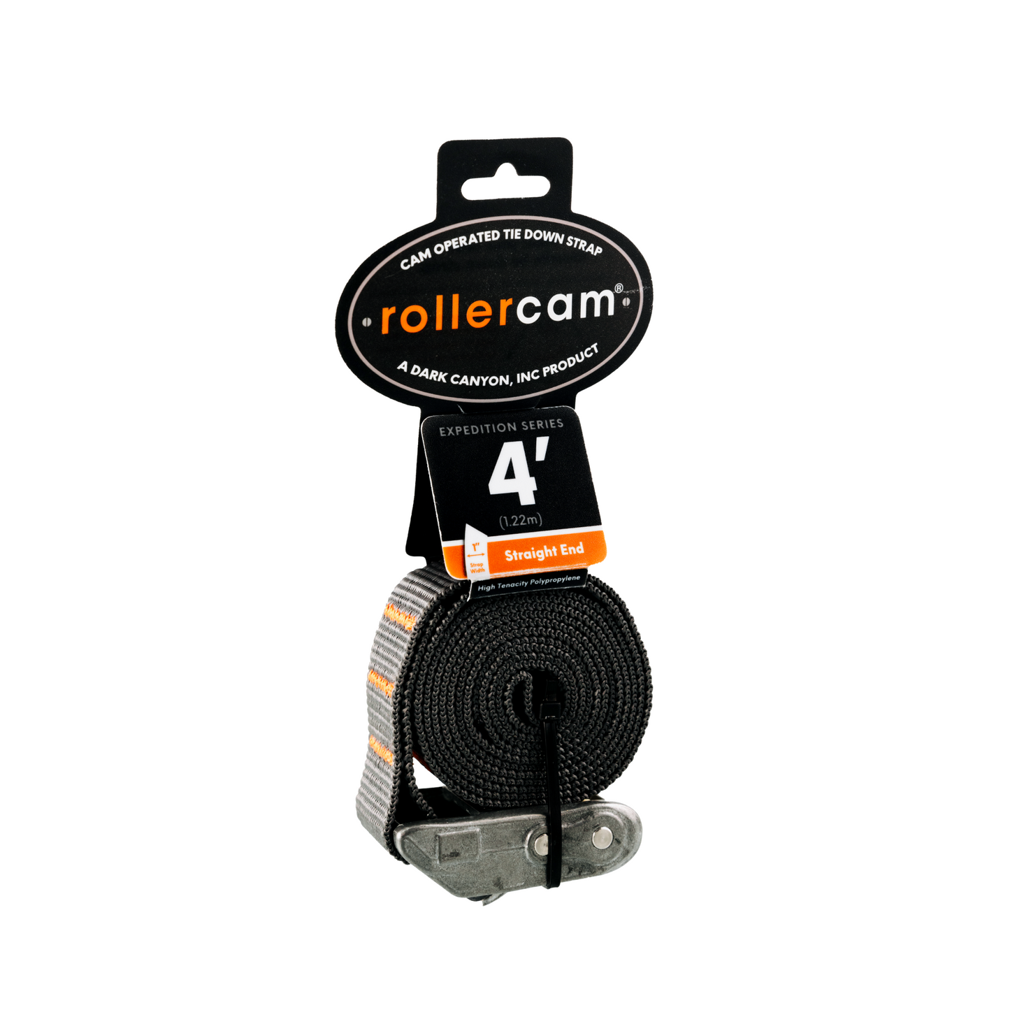 Rollercam 1-Inch Cam Strap, Straight End