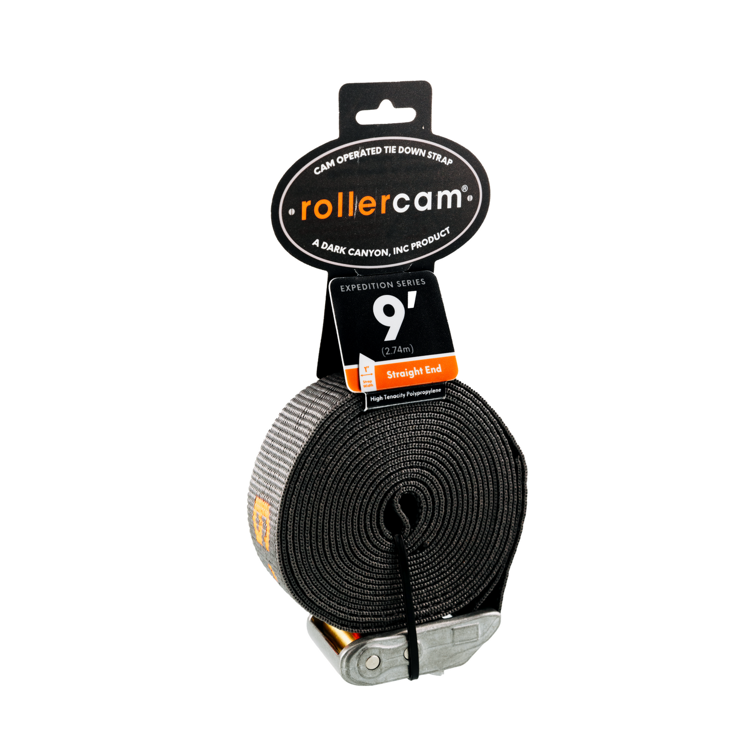 Rollercam 1-Inch Cam Strap, Straight End