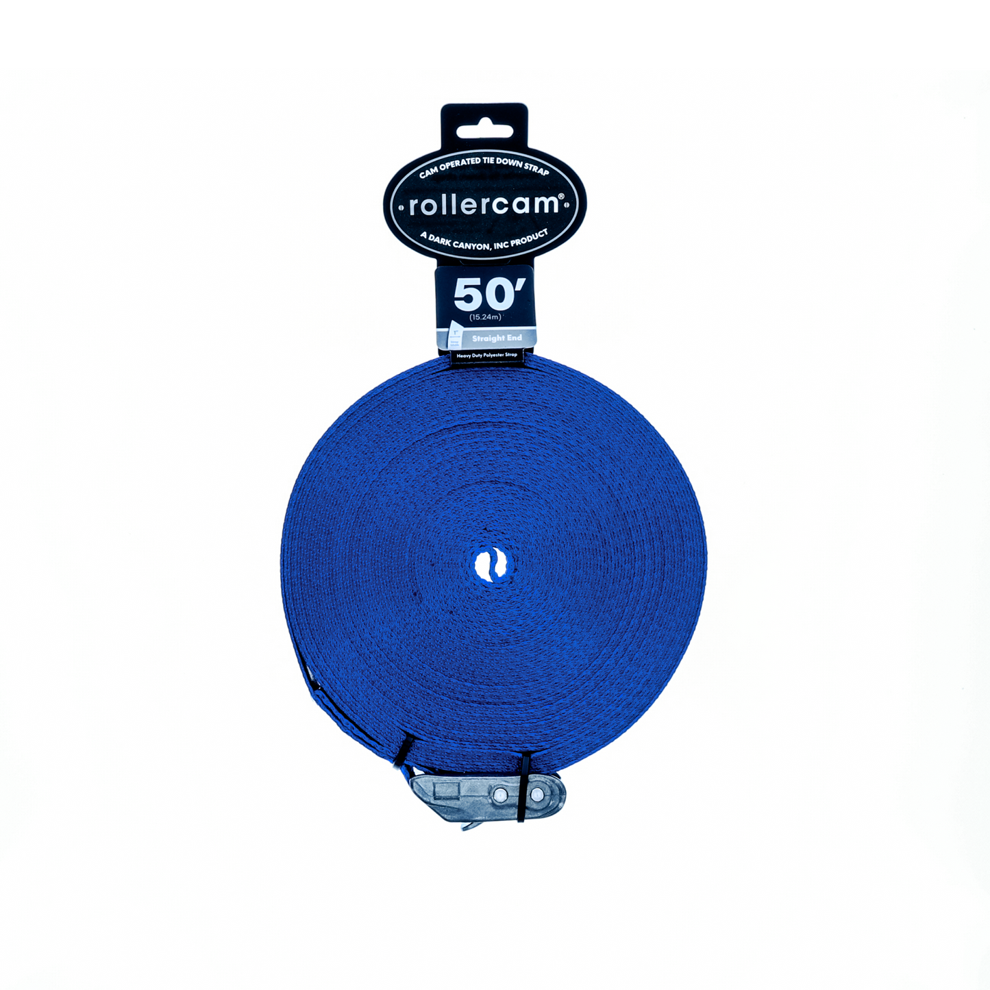 Rollercam 1-Inch x 50-Foot Cam Strap, Straight End