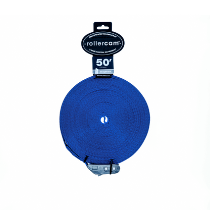 Rollercam 1-Inch x 50-Foot Cam Strap, Straight End