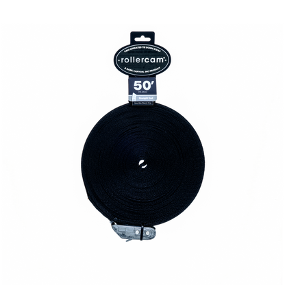 Rollercam 1-Inch x 50-Foot Cam Strap, Straight End