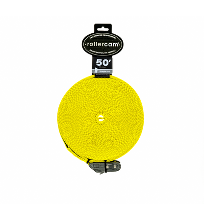 Rollercam 1-Inch x 50-Foot Cam Strap, Straight End